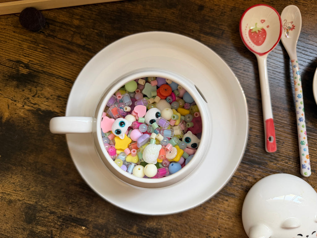 Posies Lucky Scoop — 35+ Bead Board-Curated Stationery, Self-Care & Cottage-Core Items