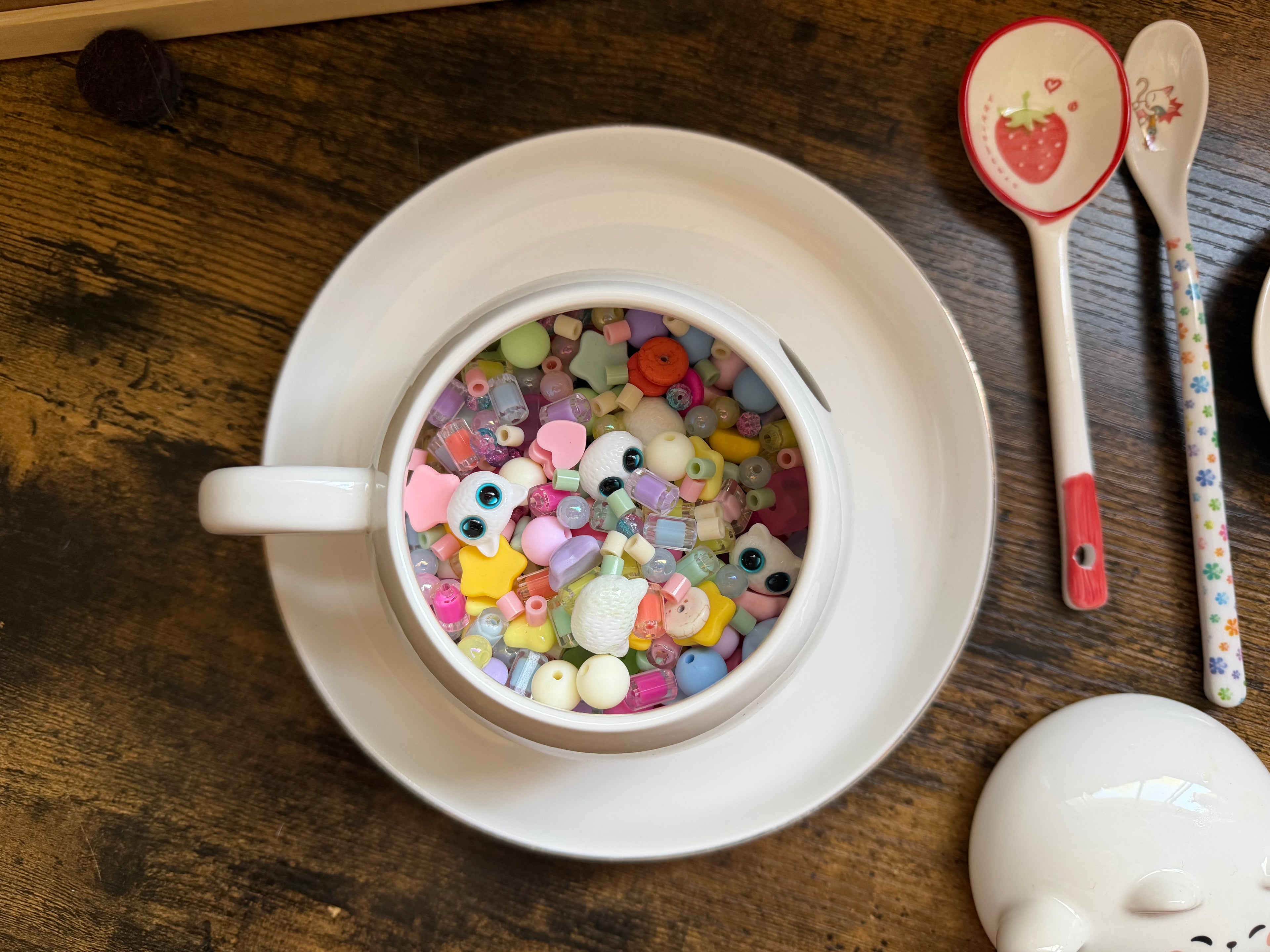 Posies Lucky Scoop — 35+ Bead Board-Curated Stationery, Self-Care & Cottage-Core Items