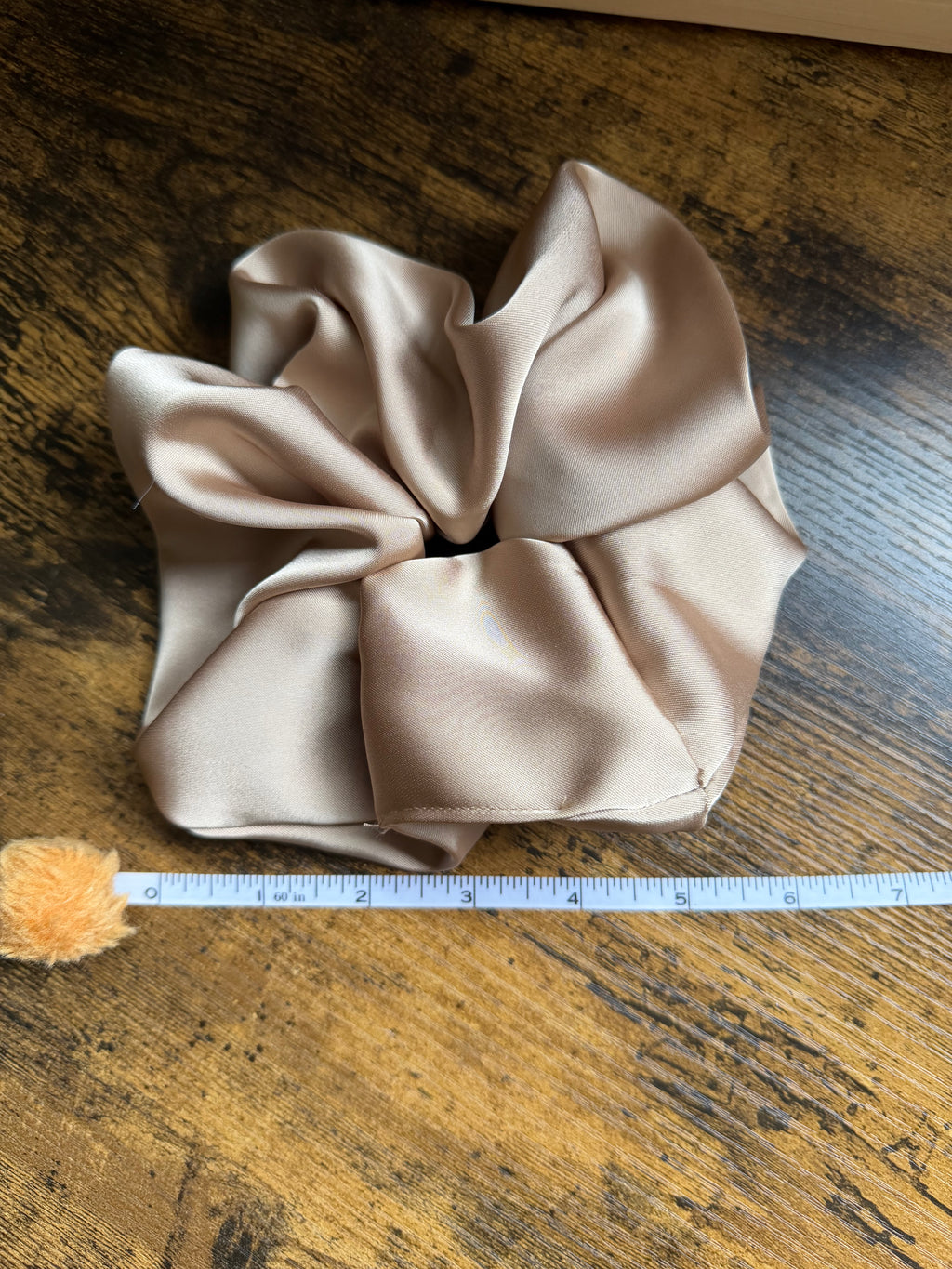 Silk Whisper — Oversized Luxury Satin Scrunchie