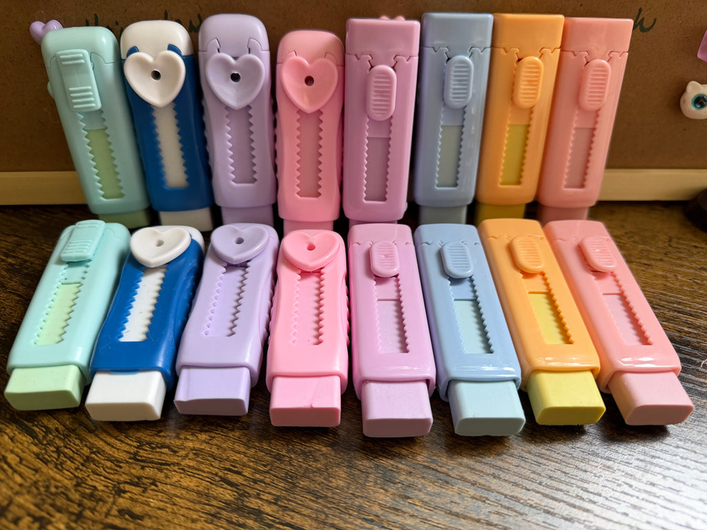 Erase & Embrace — Whimsical Eraser Sticks