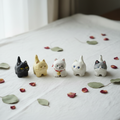 All 6 Cat Figurines