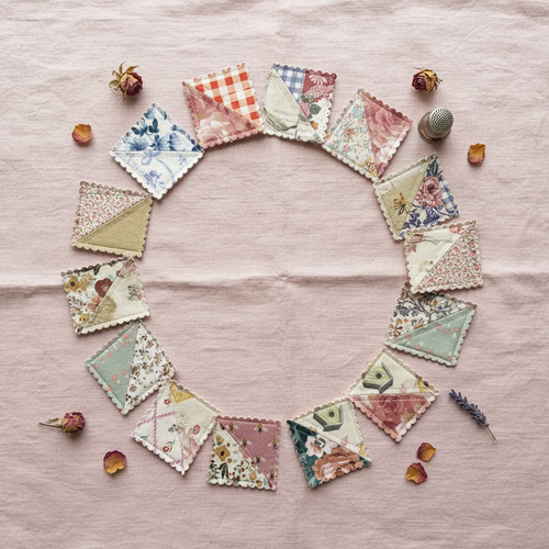 Blush Fan Arrangement
