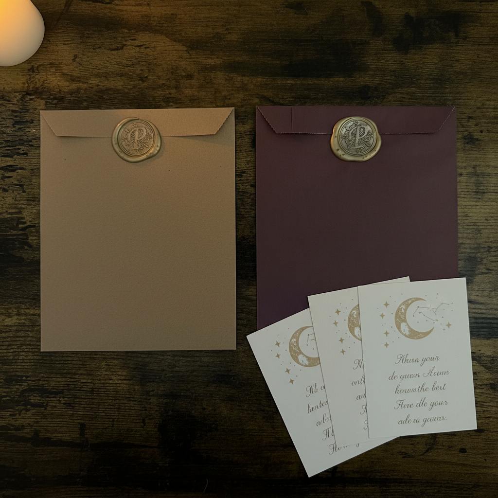 Kraft Envelope Celestial