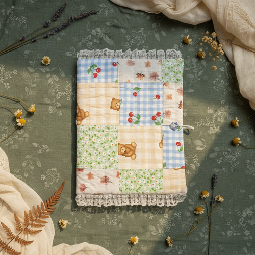 Autumn Harvest Journaler’s Bundle | Handmade Quilted Journal Cover | AutumnStitch x Posies Cover Collab