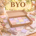 Open box photo with BYO lettering at the top
