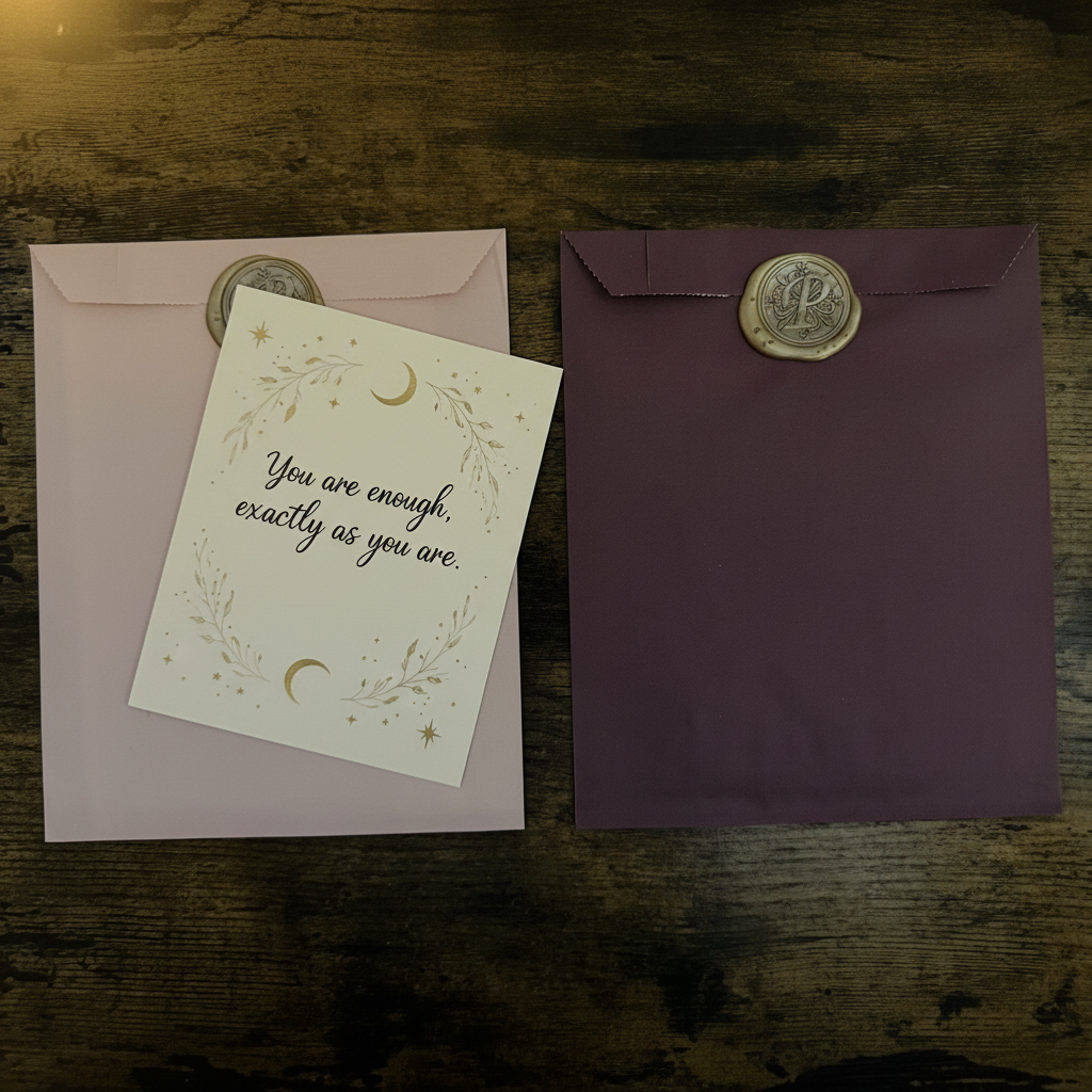 Original Envelopes with Affirmation Card