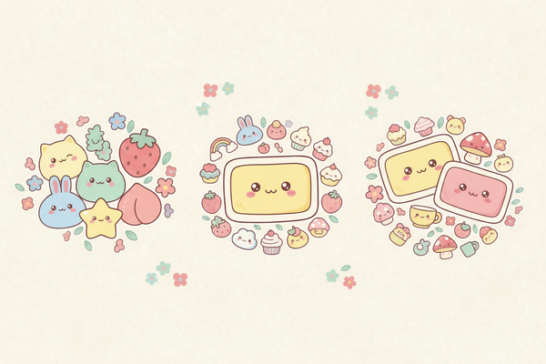 Squishy Scoop Bundle - Illustration