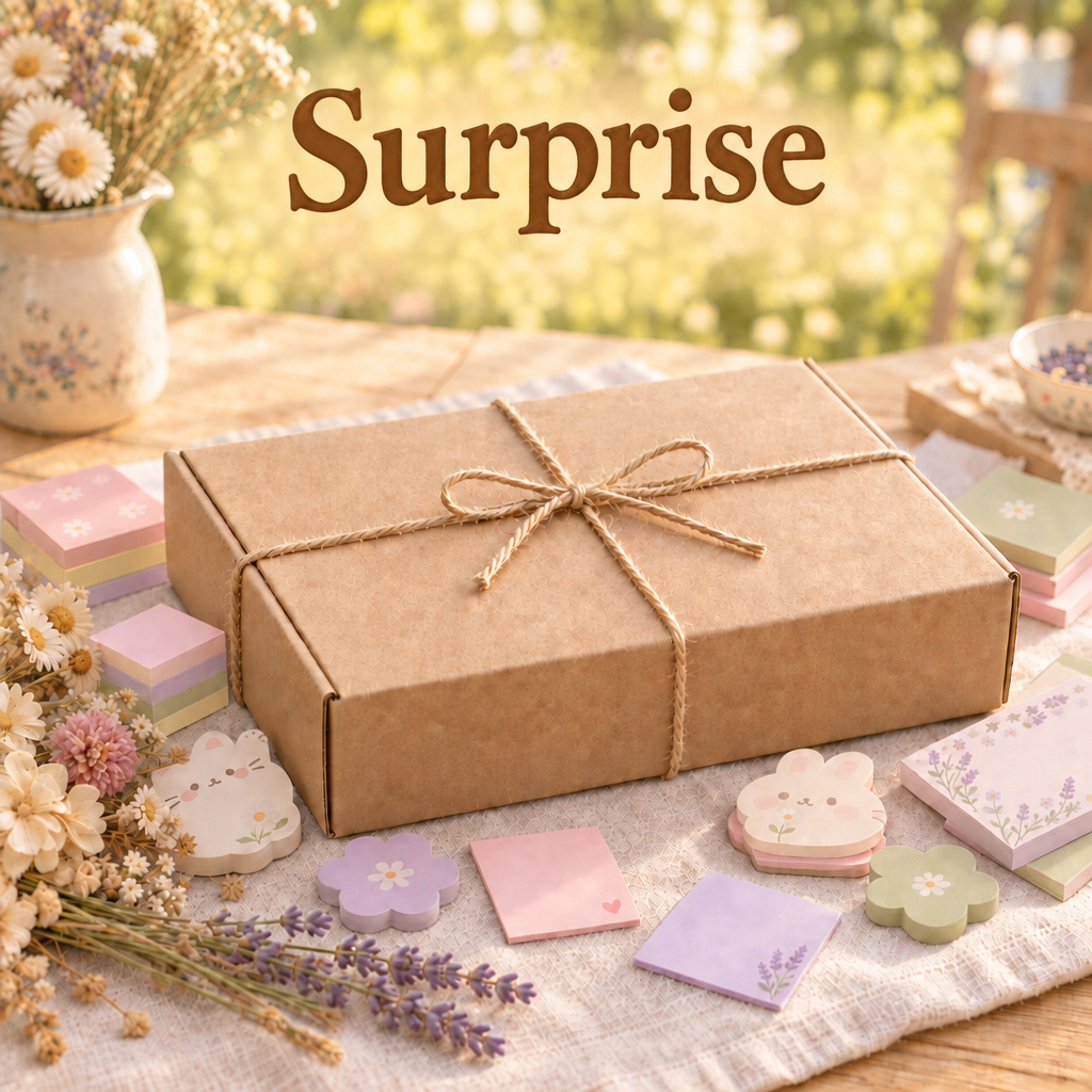 Surprise box photo with simpler Surprise lettering